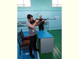 Соревнование по стрельбе из пневматической винтовки